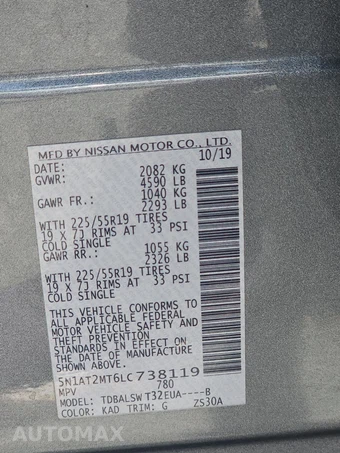 2020 Nissan Rogue SL - miniatura 14