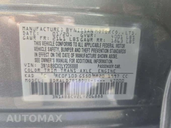 2020 Nissan Sentra SV – miniatura 5
