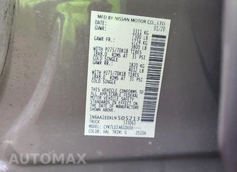 2020 Nissan TITAN PRO-4X Crew Cab Short Bed - miniatura 17
