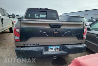 2020 Nissan TITAN PRO-4X Crew Cab Short Bed - miniatura 4