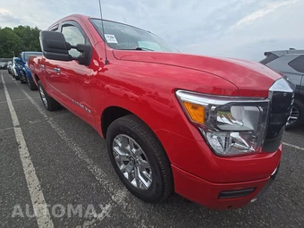 2020 Nissan TITAN SV Crew Cab Short Bed - miniatura 3