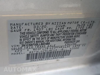 2020 Nissan Versa SR – miniatura 14