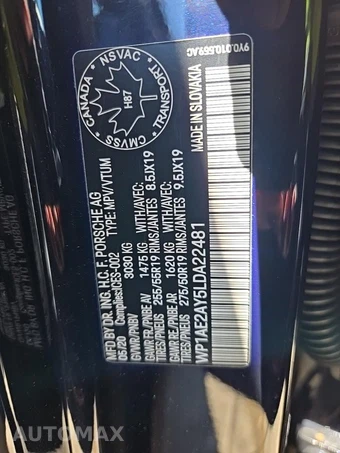 2020 Porsche Cayenne E-Hybrid – miniatura 17