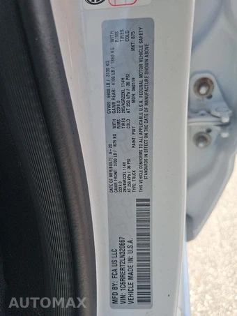 2020 Ram 1500 Laramie Crew Cab Medium Bed - miniatura 14