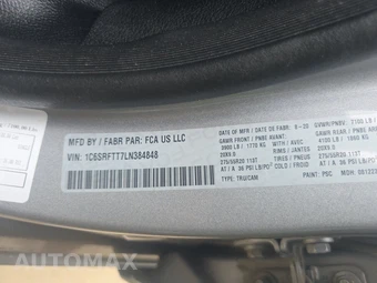 2020 Ram 1500 Sport Crew Cab Medium Bed - miniatura 14