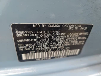 2020 Subaru Crosstrek Limited - miniatura 14
