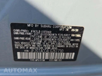 2020 Subaru Crosstrek Premium - miniatura 5
