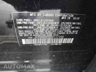 2020 Subaru Forester Limited - miniatura 14