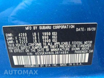 2020 Subaru Impreza Sedan Premium – miniatura 5