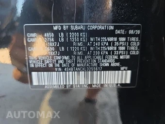 2020 Subaru Outback Limited - miniatura 18