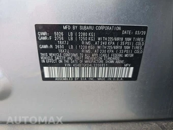 2020 Subaru Outback Onyx Edition XT – miniatura 2
