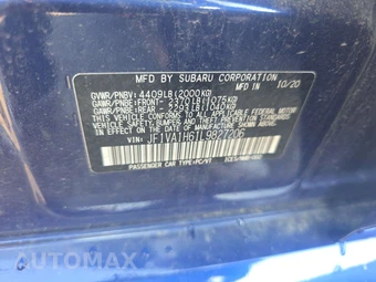 2020 Subaru WRX Limited – miniatura 14