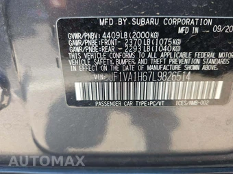 2020 Subaru WRX Limited – miniatura 2