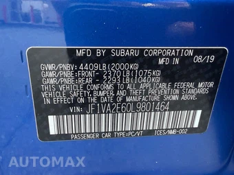 2020 Subaru WRX STi - miniatura 46