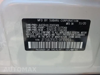 2020 Subaru WRX STi – miniatura 11