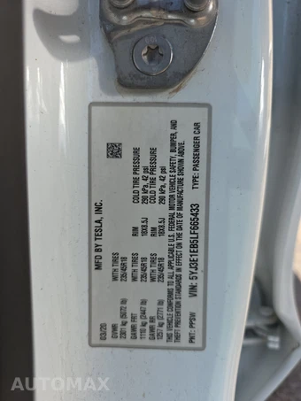 2020 Tesla Model 3 Long Range – miniatura 14