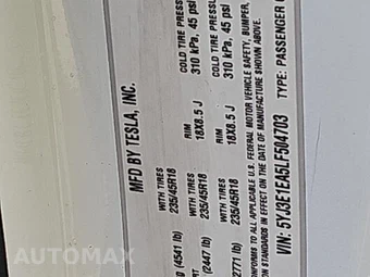 2020 Tesla Model 3 Standard Range – miniatura 24