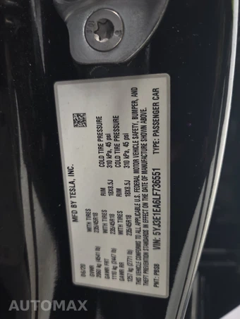 2020 Tesla Model 3 Standard Range Plus – miniatura 14