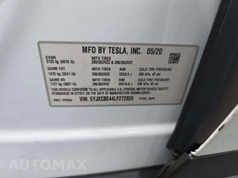 2020 Tesla Model X Performance - miniatura 2