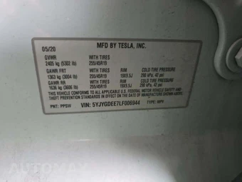 2020 Tesla Model Y Long Range – miniatura 5