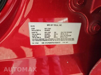 2020 Tesla Model Y Performance - miniatura 2