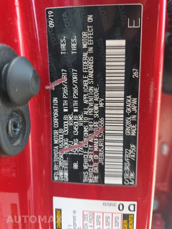 2020 Toyota 4Runner SR5 – miniatura 14