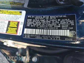 2020 Toyota Camry LE - miniatura 14