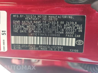 2020 Toyota Camry LE – miniatura 14