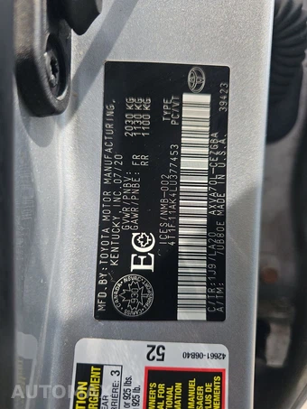 2020 Toyota Camry XLE - miniatura 14