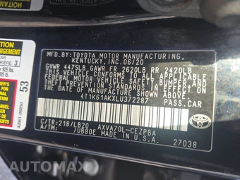 2020 Toyota Camry XSE - miniatura 14