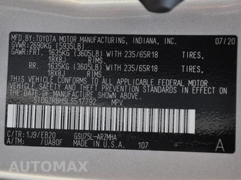 2020 Toyota Highlander XLE - miniatura 42