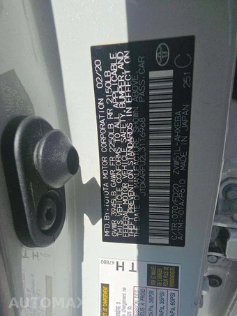 2020 Toyota Prius LE - miniatura 5