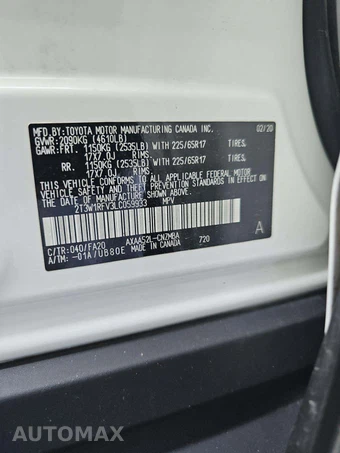 2020 Toyota RAV4 XLE - miniatura 5