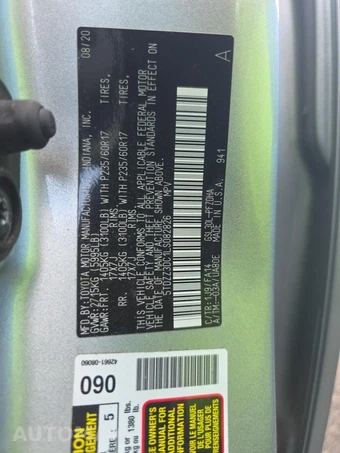 2020 Toyota Sienna L 7-Passenger 119.3" WB - miniatura 18