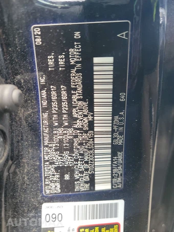 2020 Toyota Sienna L 7-Passenger 119.3" WB - miniatura 15