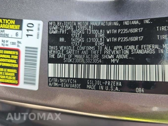 2020 Toyota Sienna LE 8-Passenger 119.3" WB - miniatura 5