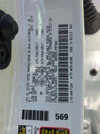 2020 Toyota Tacoma TRD Sport Crew Cab Medium Bed - miniatura 5