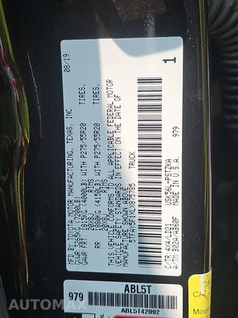 2020 Toyota Tundra 1794 Edition Crew Cab Short Bed - miniatura 14