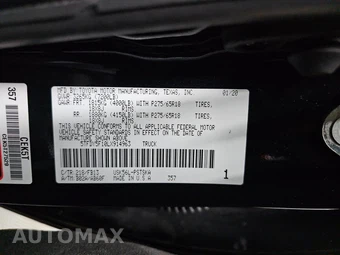 2020 Toyota Tundra SR5 Crew Cab Short Bed - miniatura 14