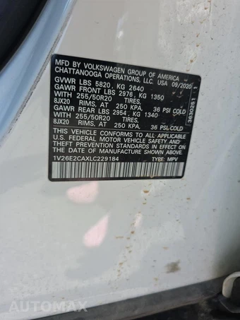 2020 Volkswagen Atlas Cross Sport V6 SE w/Technology - miniatura 18