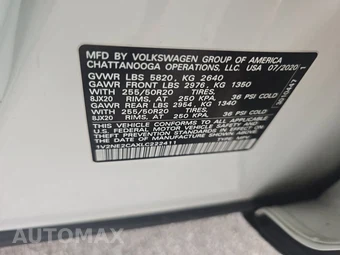 2020 Volkswagen Atlas Cross Sport V6 SEL Premium - miniatura 13