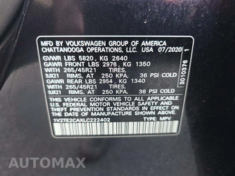 2020 Volkswagen Atlas Cross Sport V6 SEL Premium R-Line - miniatura 2