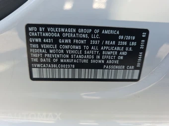 2020 Volkswagen Passat 2.0T SEL - miniatura 21
