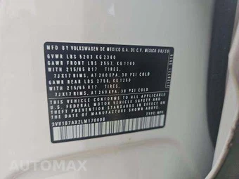 2020 Volkswagen Tiguan S – miniatura 6