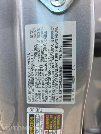 2021 Acura RDX w/A-Spec Pkg – miniatura 5