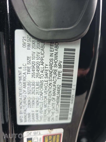 2021 Acura RDX w/A-Spec Pkg – miniatura 2