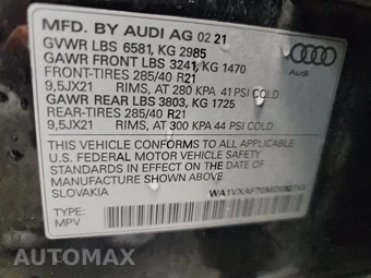 2021 Audi Q7 Prestige – miniatura 15
