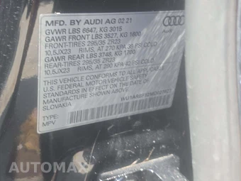 2021 Audi RS Q8 - miniatura 5