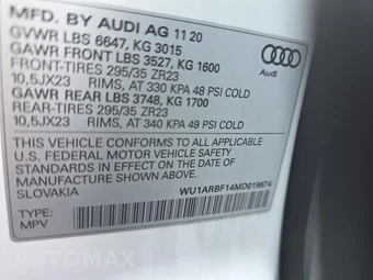 2021 Audi RS Q8 – miniatura 18
