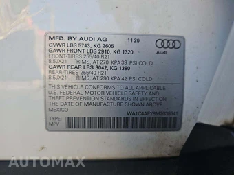 2021 Audi SQ5 Prestige - miniatura 2